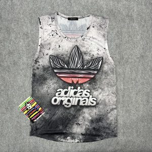 تاپ باشگاهی طرح دار طرح adidas کد 9B009