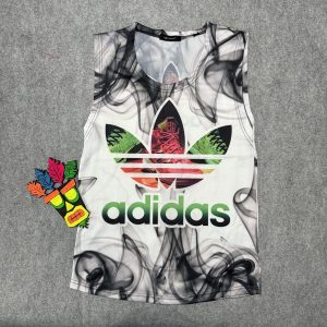 تاپ باشگاهی طرح دار طرح adidas کد 9B011
