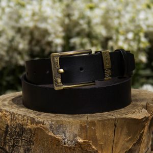 کمربند مردانه مشکی ROLEX کد70003