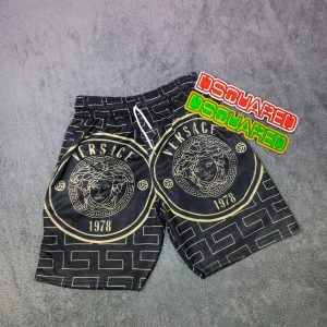 شلوارک چاپی طرح VERSACE کد 50B6